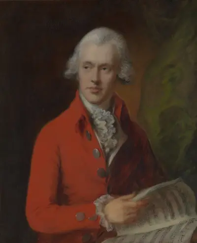 Charles Rousseau Burney (1747–1819) av Thomas Gainsborough
