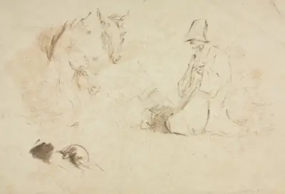 Figures and Animals av Thomas Gainsborough