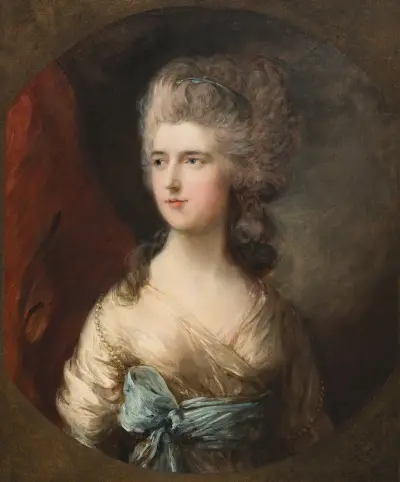 Lady Anna Horatia Waldegrave av Thomas Gainsborough