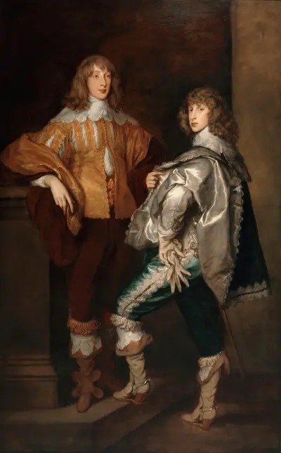 Lords John and Bernard Stuart av Thomas Gainsborough