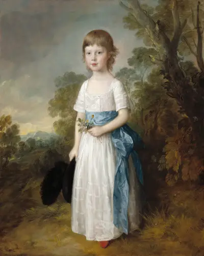 Master John Heathcote av Thomas Gainsborough