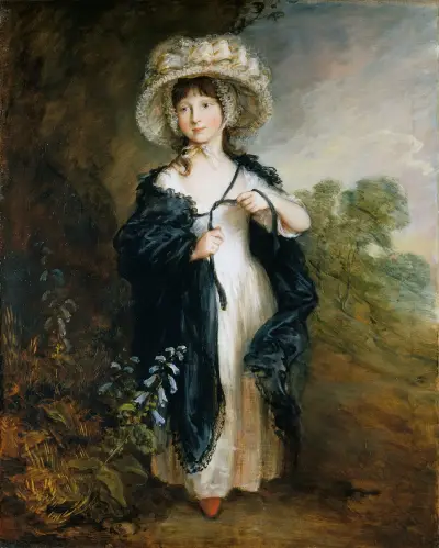 Miss Elizabeth Haverfield av Thomas Gainsborough