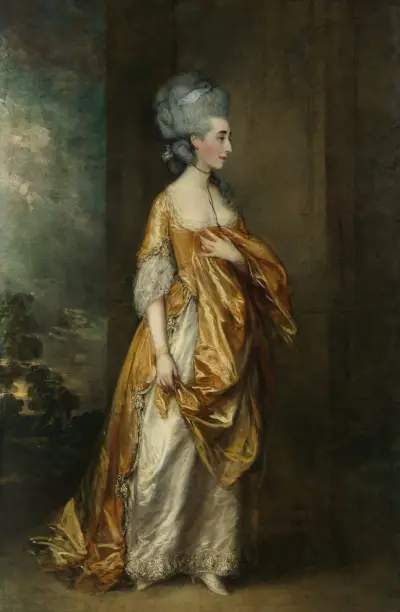 Mrs. Grace Dalrymple Elliott (1754–1823) av Thomas Gainsborough