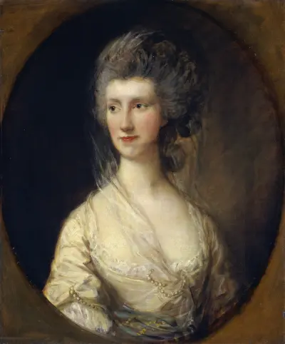 Mrs. John Taylor av Thomas Gainsborough