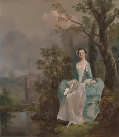 Portrait of a Woman av Thomas Gainsborough