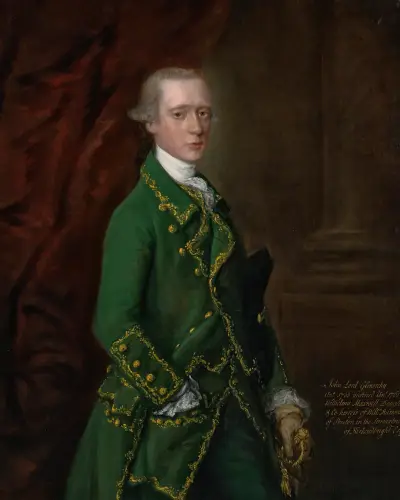 Portrait of John Campbell, Viscount Glenorchy av Thomas Gainsborough