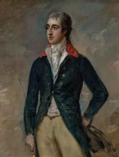 Portrait of Prince Ernest Augustus (1771-1851), later King of Hanover av Thomas Gainsborough