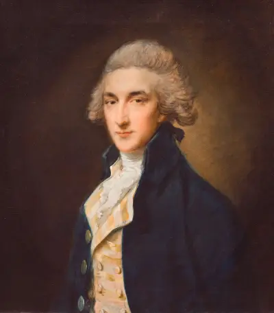 Sir John Edward Swinburne av Thomas Gainsborough