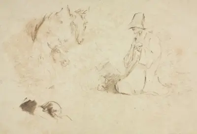 Sketches: Figures and Animals av Thomas Gainsborough