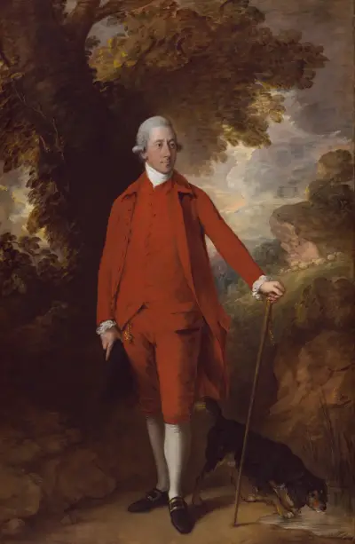 The Honorable Richard Savage Nassau De Zuylestein, M.P. av Thomas Gainsborough