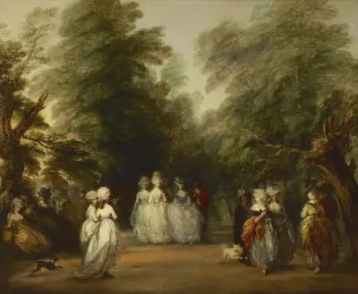 The Mall in St. James’s Park av Thomas Gainsborough