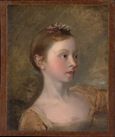 The Painter’s Daughter Mary av Thomas Gainsborough
