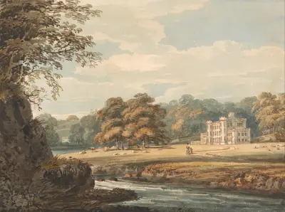 Chalfont House, Buckinghamshire, Thomas Girtin