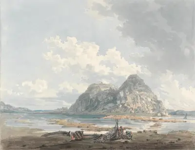 Dumbarton Rock and Castle, Thomas Girtin