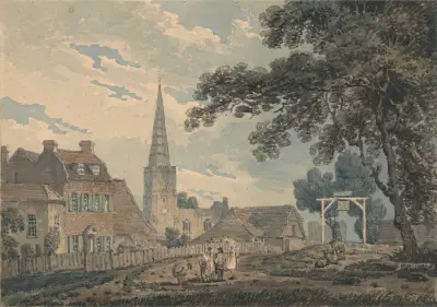 Harrow-on-the-Hill, Middlesex, Thomas Girtin