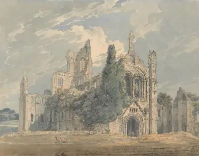 Kirkstall Abbey from the N.W., Thomas Girtin