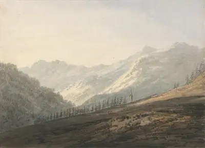Near Sterzing, Tyrol, Thomas Girtin
