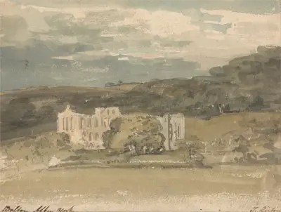 Rievaulx Abbey, Yorkshire, Thomas Girtin