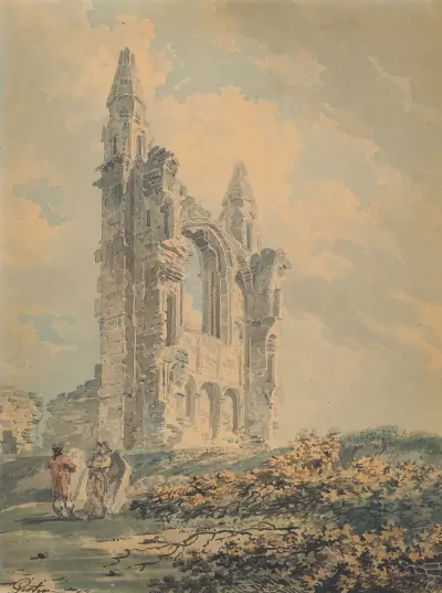 Ruins Of St Andrews Cathedral av Thomas Girtin