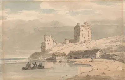 Ruins on the Coast, Thomas Girtin