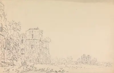 Unidentified Castle, Thomas Girtin
