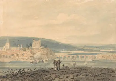 View of Rochester, Thomas Girtin