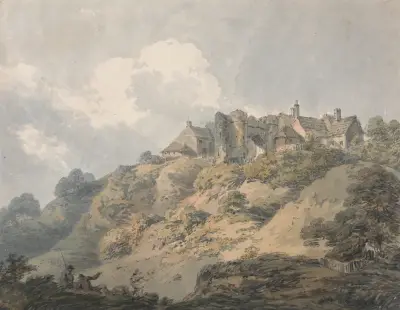 Pohled na Winchelsea, Sussex, Thomas Girtin