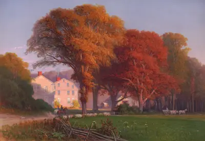 Fall in the country side av Thomas Hill
