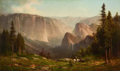 Yosemite, 1871, Thomas Hill