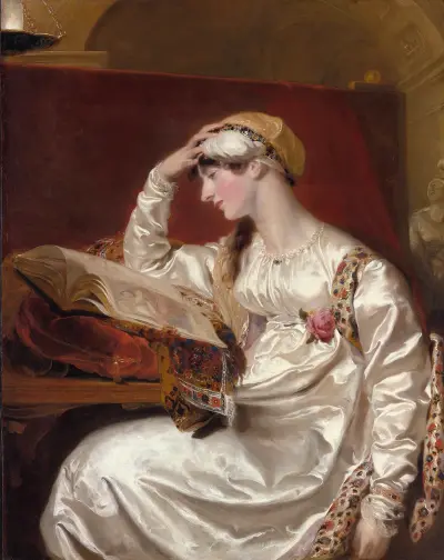 Mrs. Jens Wolff av Sir Thomas Lawrence