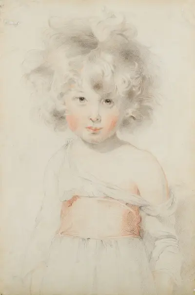 Porträtt av ett barn av Sir Thomas Lawrence