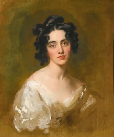 Porträt von Lady Georgina North von Sir Thomas Lawrence