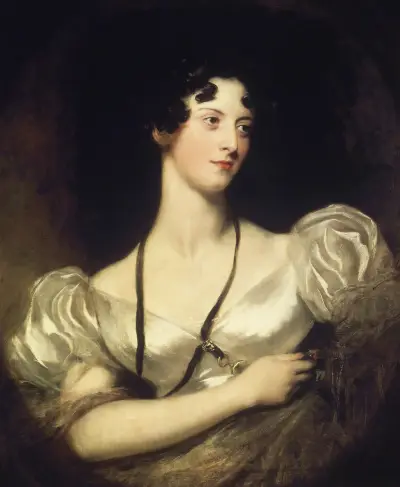 Porträt von Miss Caroline Fry von Sir Thomas Lawrence