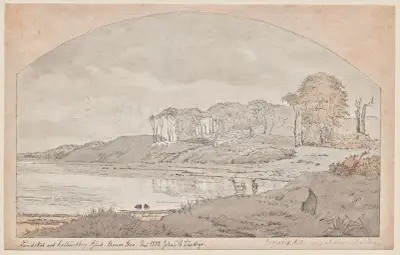 Asnæs Skov, Bay at Kalundborg Fjord av Johan Thomas Lundbye