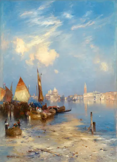 A View of Venice von Thomas Moran