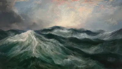 Morning after Storm, Mid-Atlantic, Thomas Moran