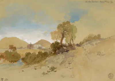 Near San Francisco, Mexico von Thomas Moran