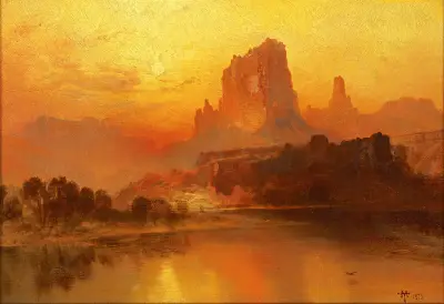 The Golden Hour, Thomas Moran