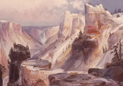 The Grand Canyon, Yellowstone, Thomas Moran