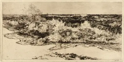 Det klingande havet av Thomas Moran