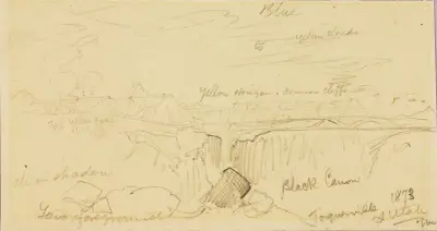 Toquerville, S. Utah av Thomas Moran