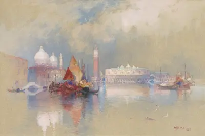 View of Venice von Thomas Moran