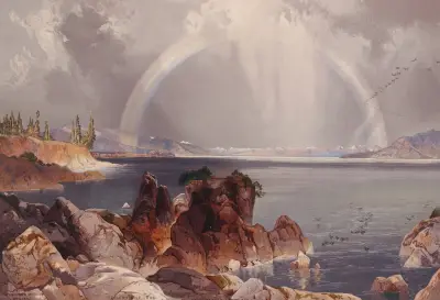 Jezioro Yellowstone, 1875 – nr 2, Thomas Moran