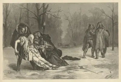 En duell – efter grälet av Thomas Nast