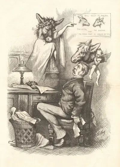 En midsommarnattsdröm av Thomas Nast