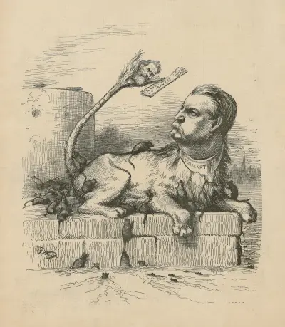 A tail praising its head av Thomas Nast