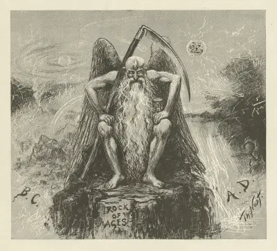 An everlasting subject of conversation av Thomas Nast