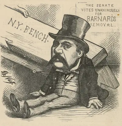 Another fall, my countrymen! Next!. av Thomas Nast