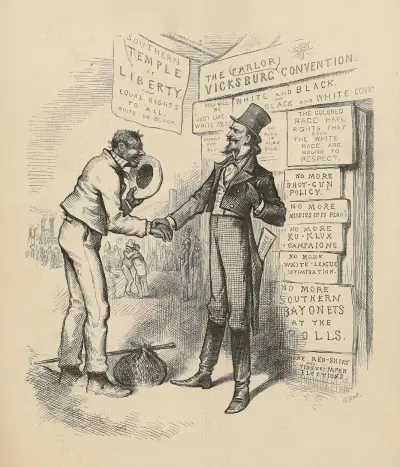 Another step toward civilization av Thomas Nast