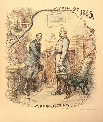 Appomattox, April 9th, 1865 av Thomas Nast